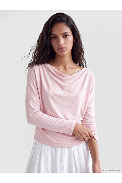 LC Waikiki I Wide Roba Collar Modal Blended Blouse from Freezen Store