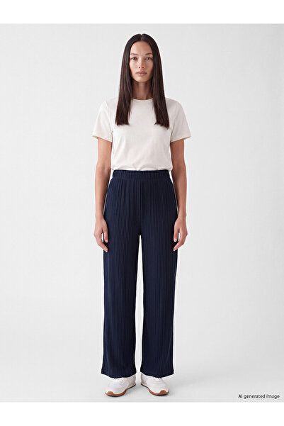 LC Waikiki Alita city: women's textured pants with elastic waistband – the al...