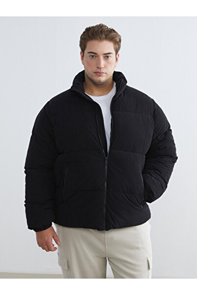 LC Waikiki I Standartkalıp Upright Roba Collar Velvet Men's Puffer Coat from ...