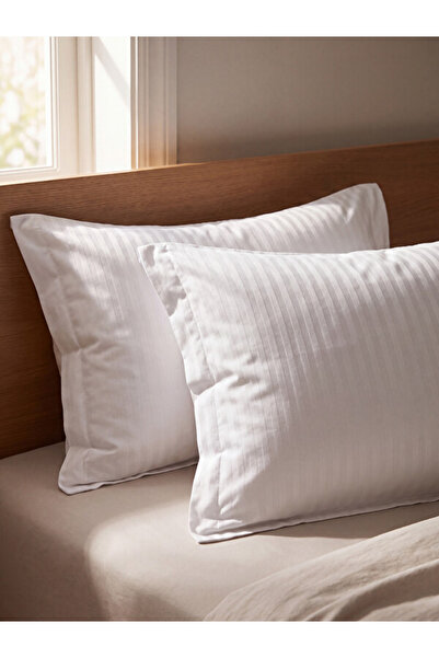 LC Waikiki I Striped Cotton Pillowcase 2-Pack 50X70 cm from Freezen Store
