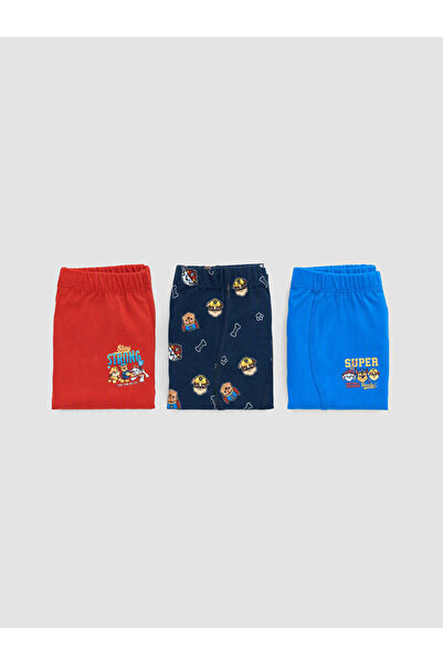 LC Waikiki Rmz Gi̇yi̇m Farkiyla Paw Patrol Licensed Boys' Boxer 3-Pack