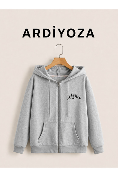 SILATU Unisex Printed Gray Jacket
