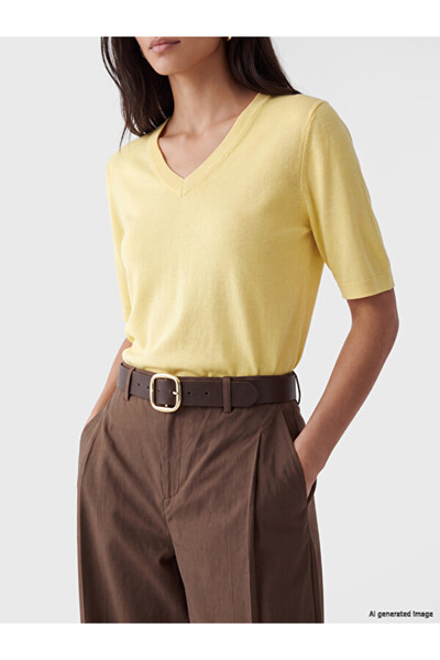 LC Waikiki I Women's Rectangular Buckle Faux Leather Belt from Freezen Store