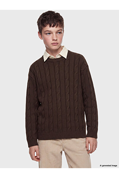 LC Waikiki Esvab • Modern & Distinctive Zero Roba Collar Boys' Knitwear Sweater