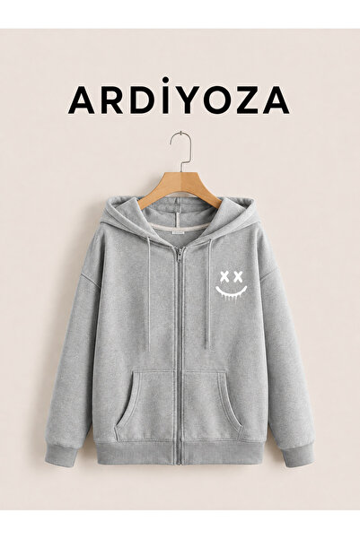 SILATU Unisex Printed Gray Jacket