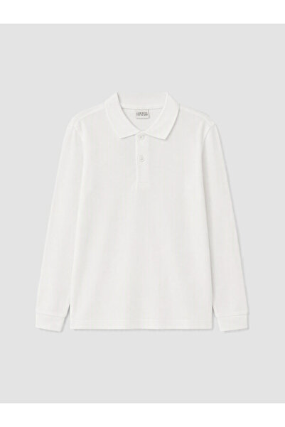 LC Waikiki Esvab • Modern & Distinctive Devrik Roba Collar Boys' Pique T-Shirt