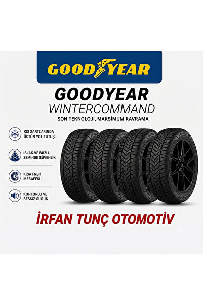 Goodyear 205/55R19 97V XL WINTERCOMMAND M+S 3PMSF SUV KIŞ LASTİĞİ (ÜRETİM YIL...