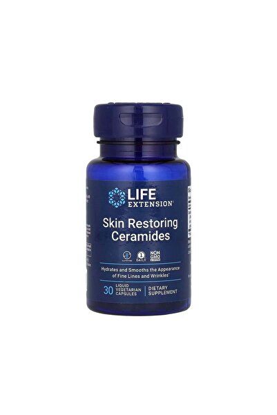 Life Extension Skin Restoring Ceramides - 30 Liquid Vegetarian Capsules