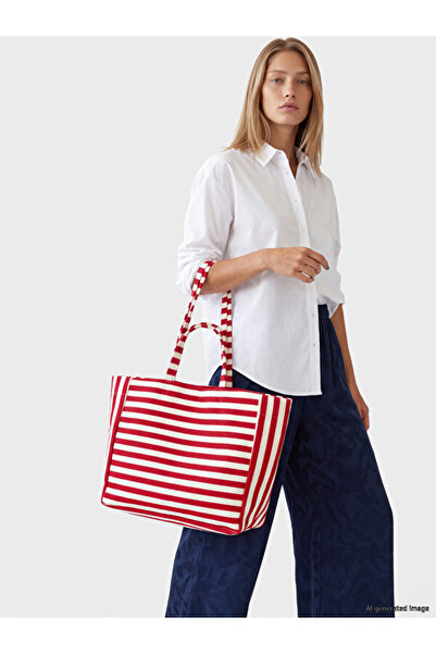 LC Waikiki Esvab • Modern & Distinctive Striped Women's Shoulder Bag