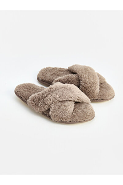 LC Waikiki Esvab • Modern & Distinctive Cross-Strapped Women's House Slippers