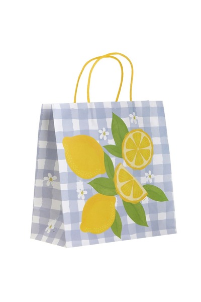 OEM Pungă cadou Lemon, 26x12x26cm