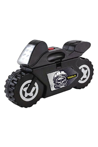 OEM Trusă de scule pentru motocicletă cu 22 de piese, cu lumină și mâner