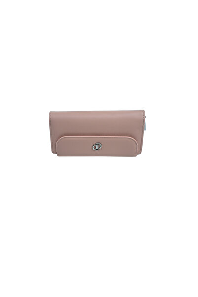 dukidasoturkiye Duki Daso Women's Pink Luxury Faux Leather Multi-Compartment ...