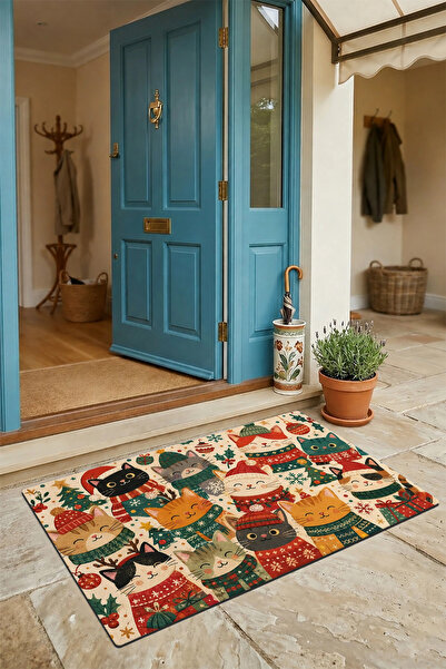 Valerine Life Doormat 45X70Cm Interior Exterior New Year Products Christmas D...