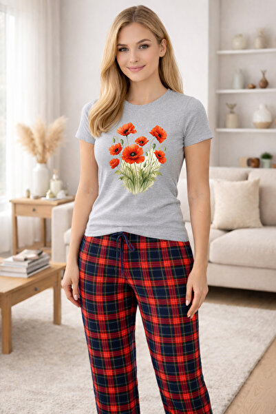 MVRDAR Pijamale dama din bumbac premium, pijama femei confortabila
