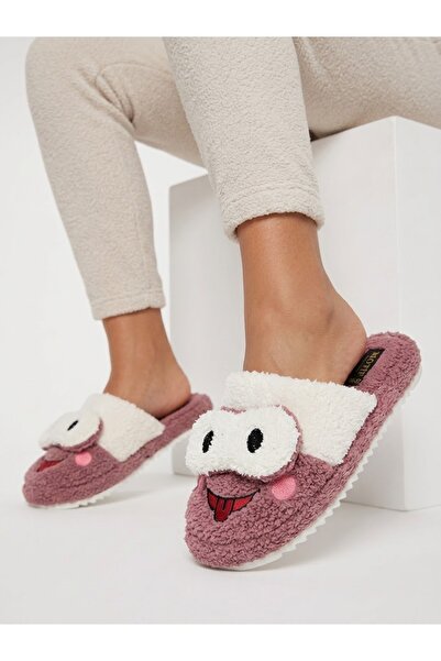 FootFrenzy Women's Plush Slippers – Soft House Slippers with Cute Animal Figures