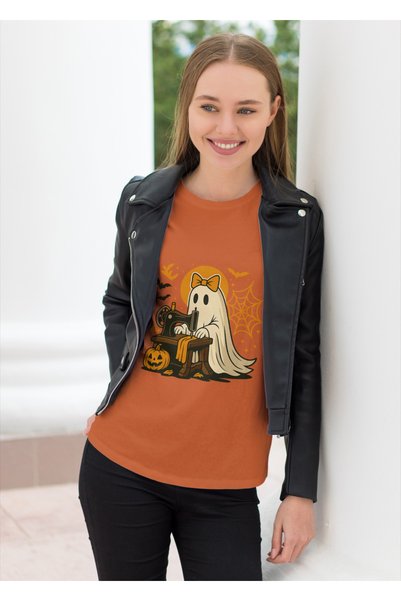 MVRDAR Tricouri unisex 100% bumbac colecția Halloween, Spooky și Horror