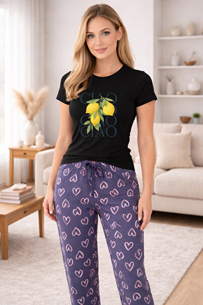 MVRDAR Pijamale dama din bumbac premium, pijama femei confortabila