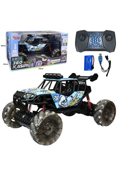 Toyska Kasırga 1:8 Şarjlı Buharlı Kasırga Uzaktan Kumandalı Off-Road Araba