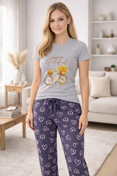 MVRDAR Pijamale dama din bumbac premium, pijama femei confortabila