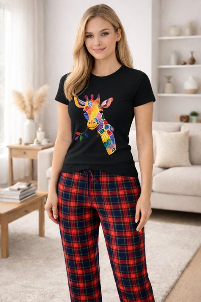 MVRDAR Pijamale dama din bumbac premium, pijama femei confortabila