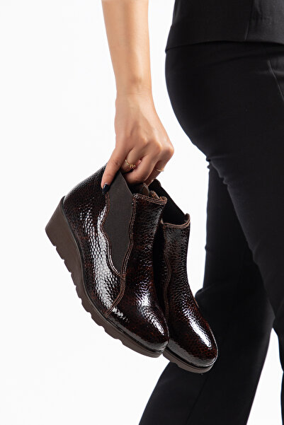 Elile Shoes Hakiki Deri 36-41-42 Numara Kadın Bot