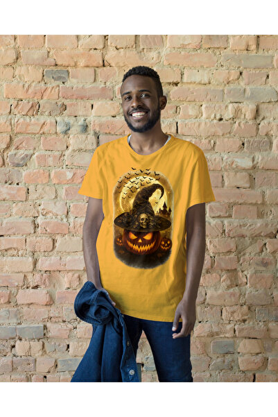 MVRDAR Tricouri unisex 100% bumbac colecția Halloween, Spooky și Horror