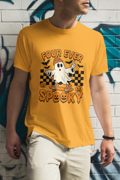 MVRDAR Tricouri unisex 100% bumbac colecția Halloween, Spooky și Horror