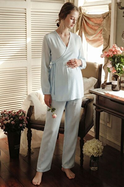 Generic Brand Venera Maternity and Breastfeeding Compatible V-Neck Double-Bre...