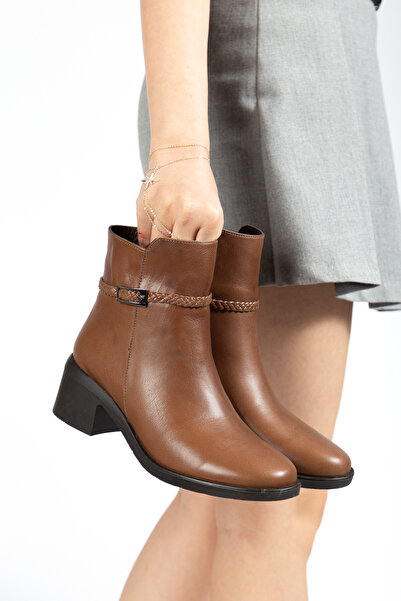 Elile Shoes Genuine Leather Women's Winter Boots from Size 34 to Size 41-42