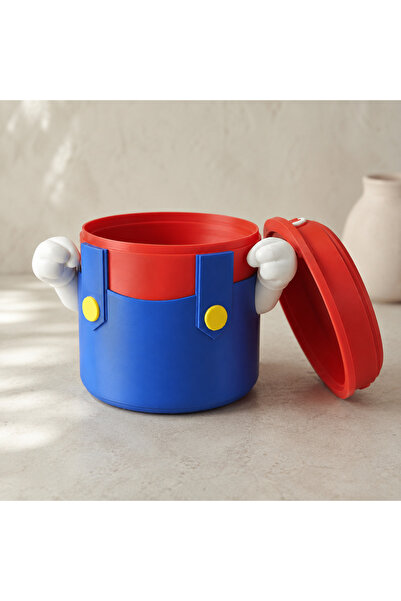 artemoris Mario Themed Organizer Box with Lid Decorative Storage Box