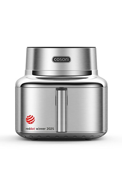 COSORI Airfryer, Iconic Tekli, %96 metal, neredeyse plastik içermeyen tasarım