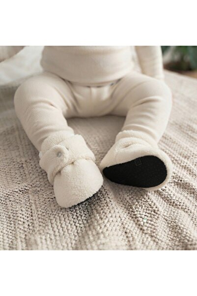 Numix Baby Kids Doğal Pamuk Astarlı, Yumuşacık Panduf-Patik Kaydırmaz Taban, ...