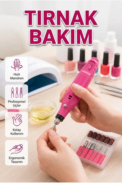 canrodi 12V Multifunctional Electric Nail Care and Rasp Device Set New Genera...