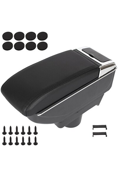 M MODECAR Cotieră Opel Astra III H 04-14 cu compartiment de depozitare PIELE ...