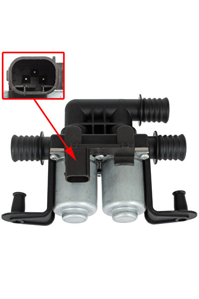 M MODECAR Electrovalvă încălzitor apă BMW 5 E60 / E61 03-10
