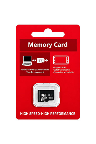 VisionHub κάρτα μνήμης, micro SD - Κατηγορία 10, 100 MB/δευτ., 128GB