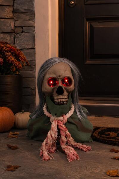 Patladı Gitti Halloween Cadılar Bayramı Sesle Aktifleşen Zeminde Hareket Eden...