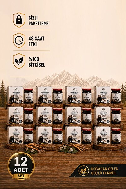 KIZILDAĞ BİTKİSEL ÜRÜNLER Ginseng Atom Güç Kuvvet Mesir Macunu Çakşır Panax T...
