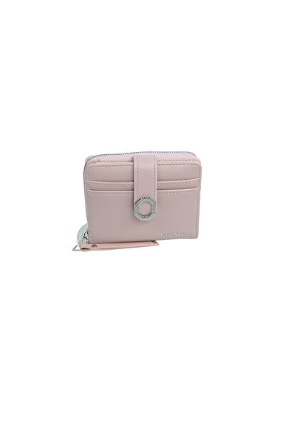 dukidasoturkiye Duki Daso Buckle Detailed Pink Women's Wallet with Snap Closu...