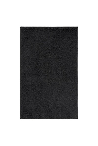 IKEA Modern Siyah Banyo Paspası 50x80 - Şık Banyo Aksesuarı