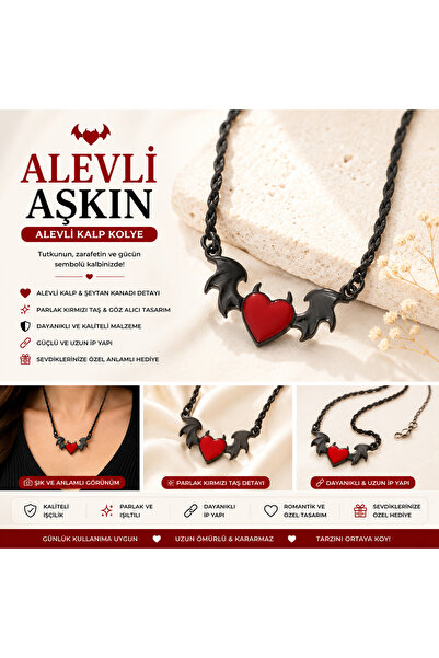 FG KONNİCHİWA Women Men Steel Clamshell Heart Pendant Steel Chain Twist Chain...