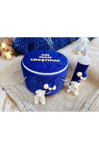 Generic Brand Baptism Candle with Box, Elegantly Decorated, Premium Model for...