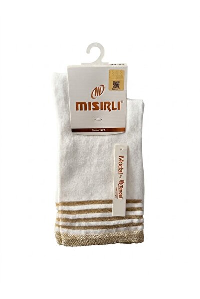 Mısırlı Women's Single Modal Socks White