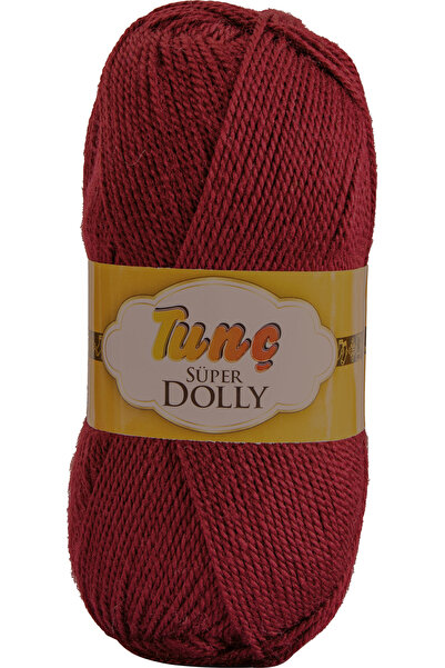 Tunç Super Dolly Booties Rope 100 Gr 225 m - Burgundy 43
