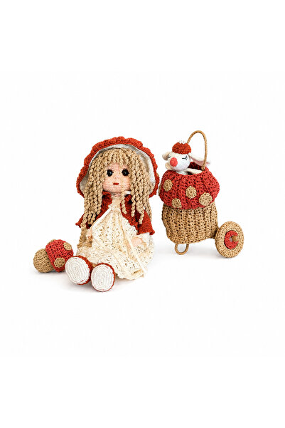 Dusa Craft Alice’s Dream El Yapımı Amigurumi Bebek Aksesuar Seti – Örgü Bebek...