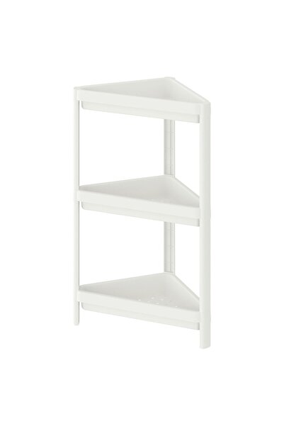 IKEA Modern Beyaz Banyo Rafı 33x33 - Şık Banyo Aksesuarı