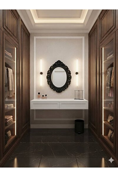 Generic Brand Elegant mirror with a luxurious frame that adds a touch of eleg...