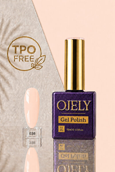 OJELY Kalıcı Oje UV/LED Uyumlu 15ML Nude & Soft Renkler