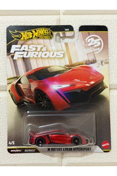 HOT WHEELS Premium Fast & Furious W Motors Lykan HyperSport